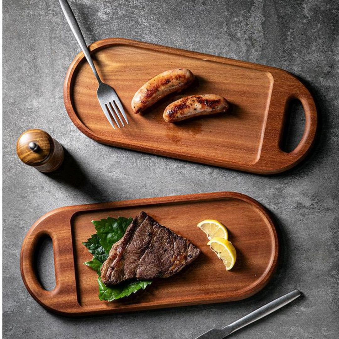 Oval Wooden Tray