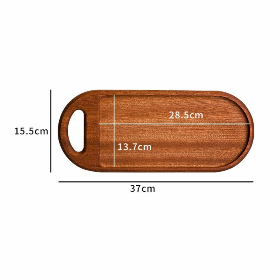 Oval Wooden Tray