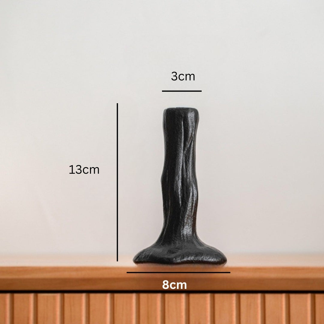 Wood-Inspired Design Candleholder