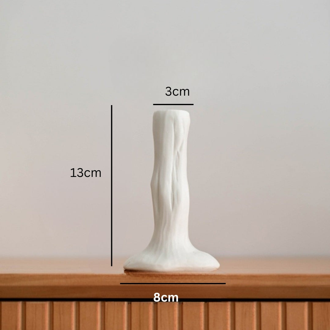 Wood-Inspired Design Candleholder
