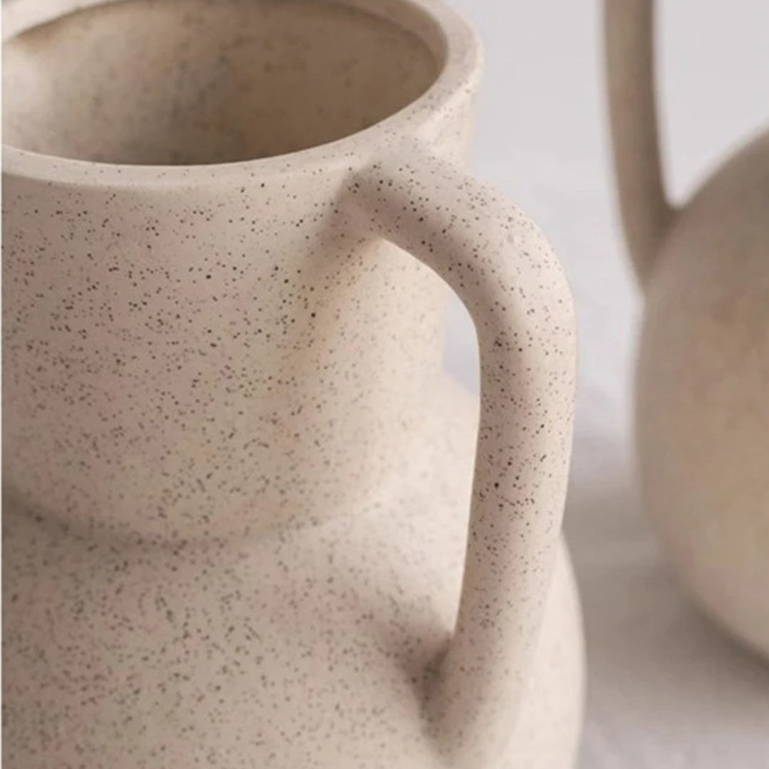 Double Handle Ceramic Vase