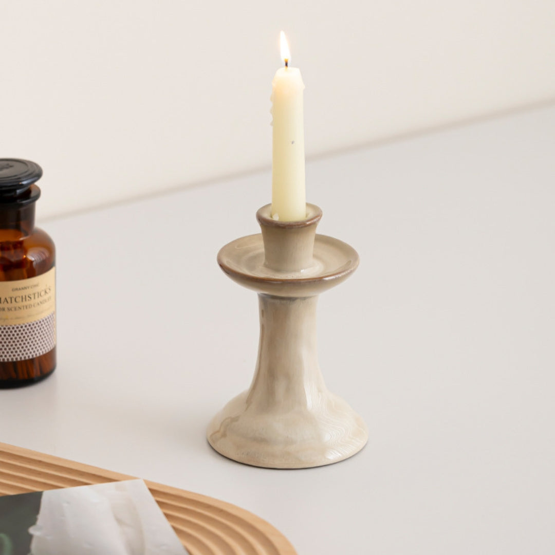 Dune Ceramic Candleholder