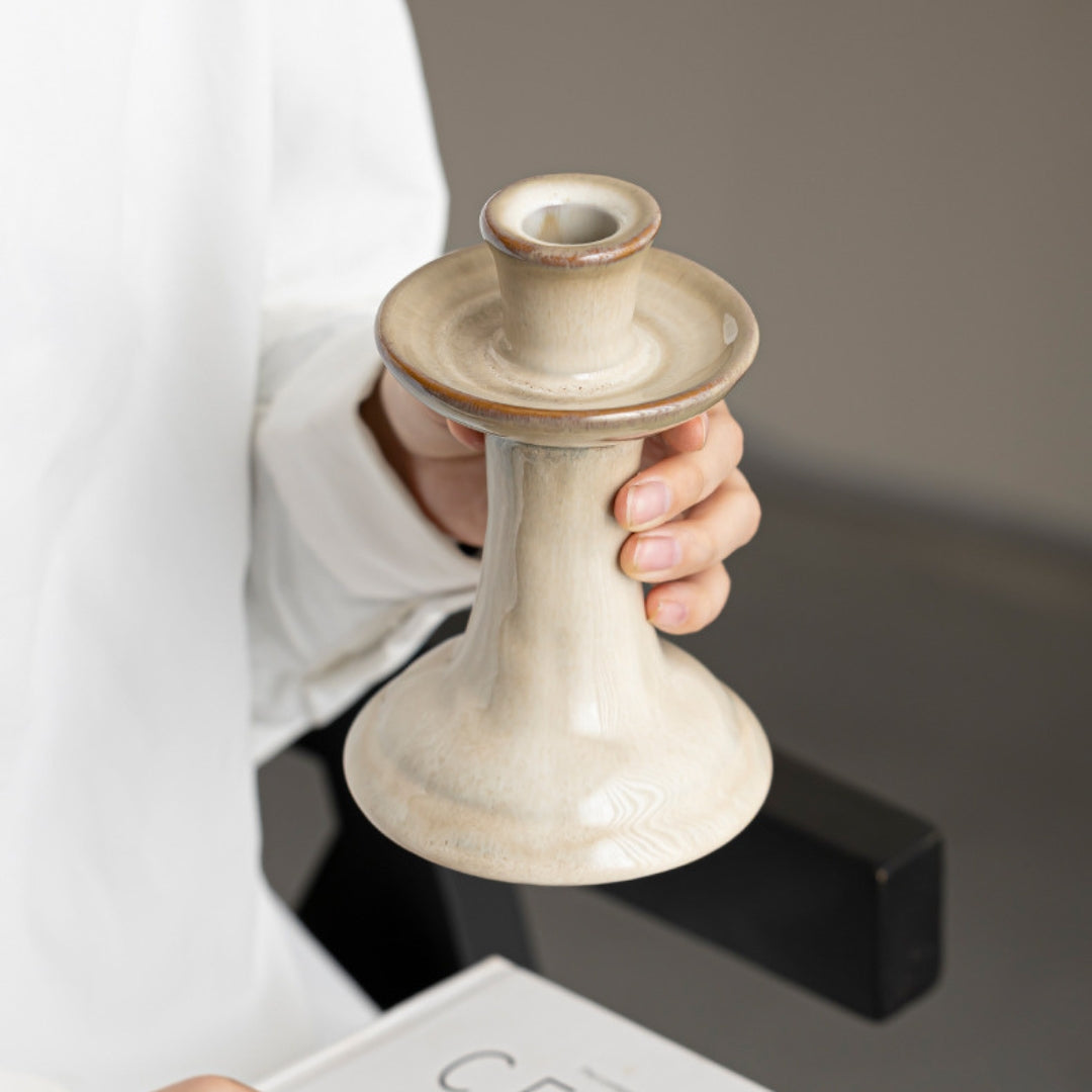 Dune Ceramic Candleholder