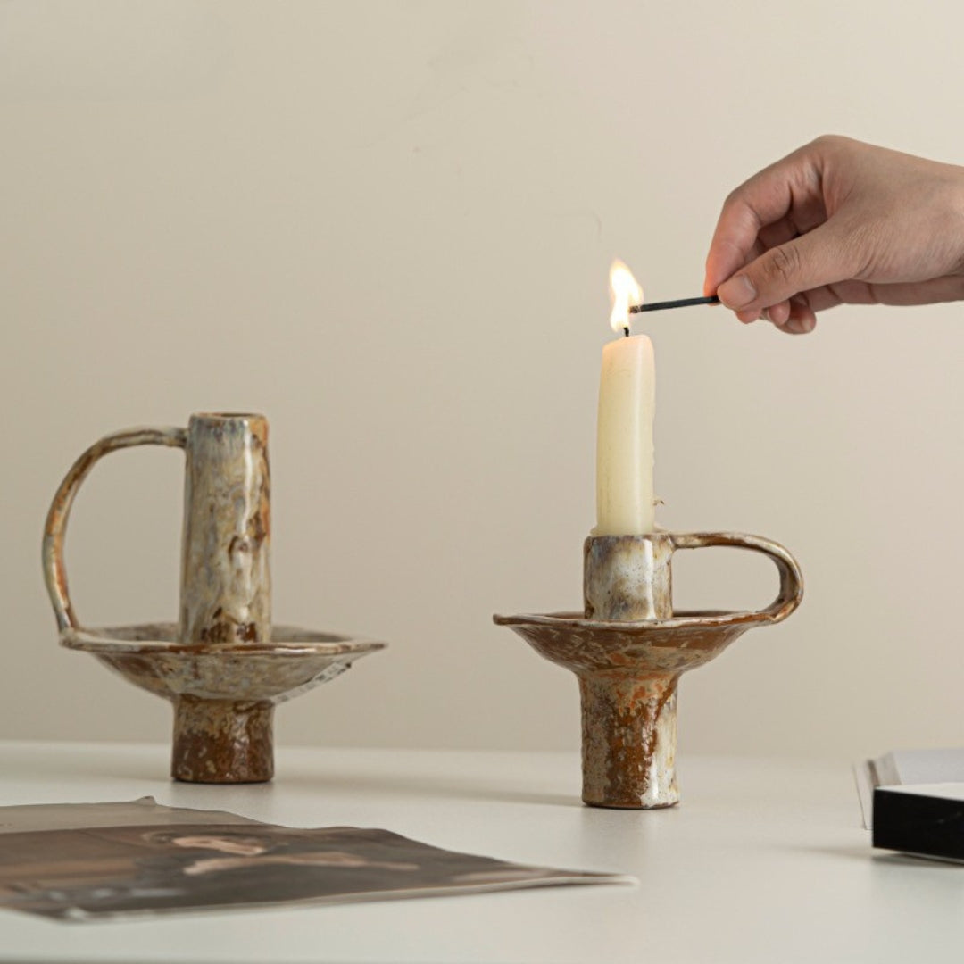 Handmade Ceramic Candleholder