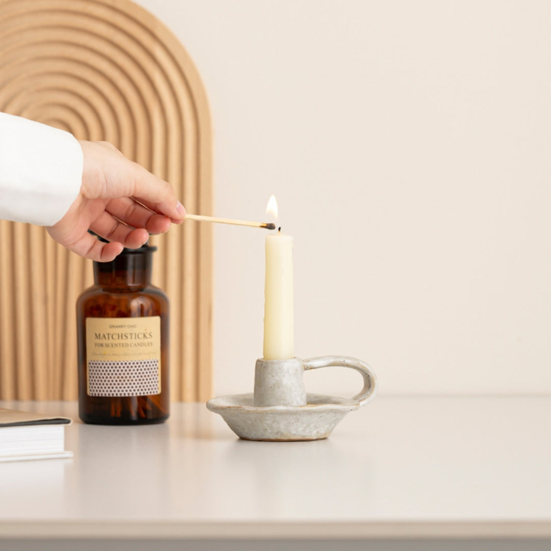 Loop Ceramic Candleholder