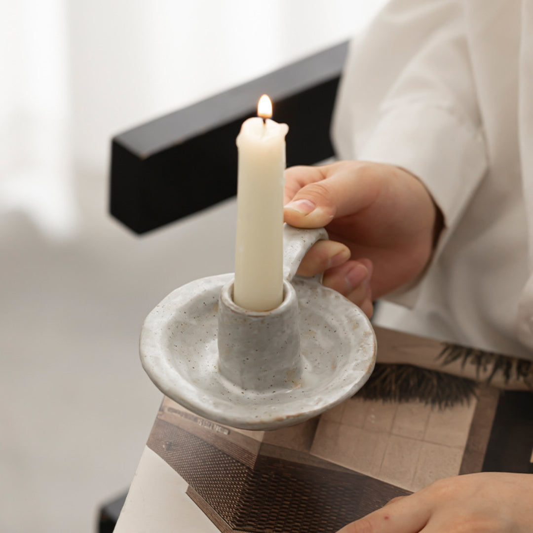 Loop Ceramic Candleholder