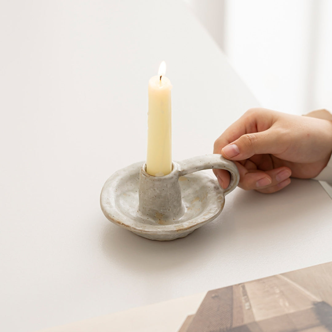 Loop Ceramic Candleholder
