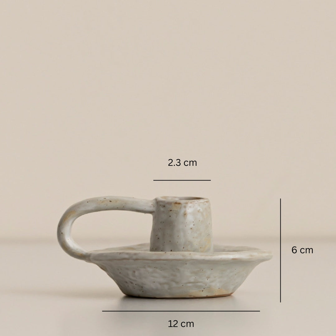 Loop Ceramic Candleholder