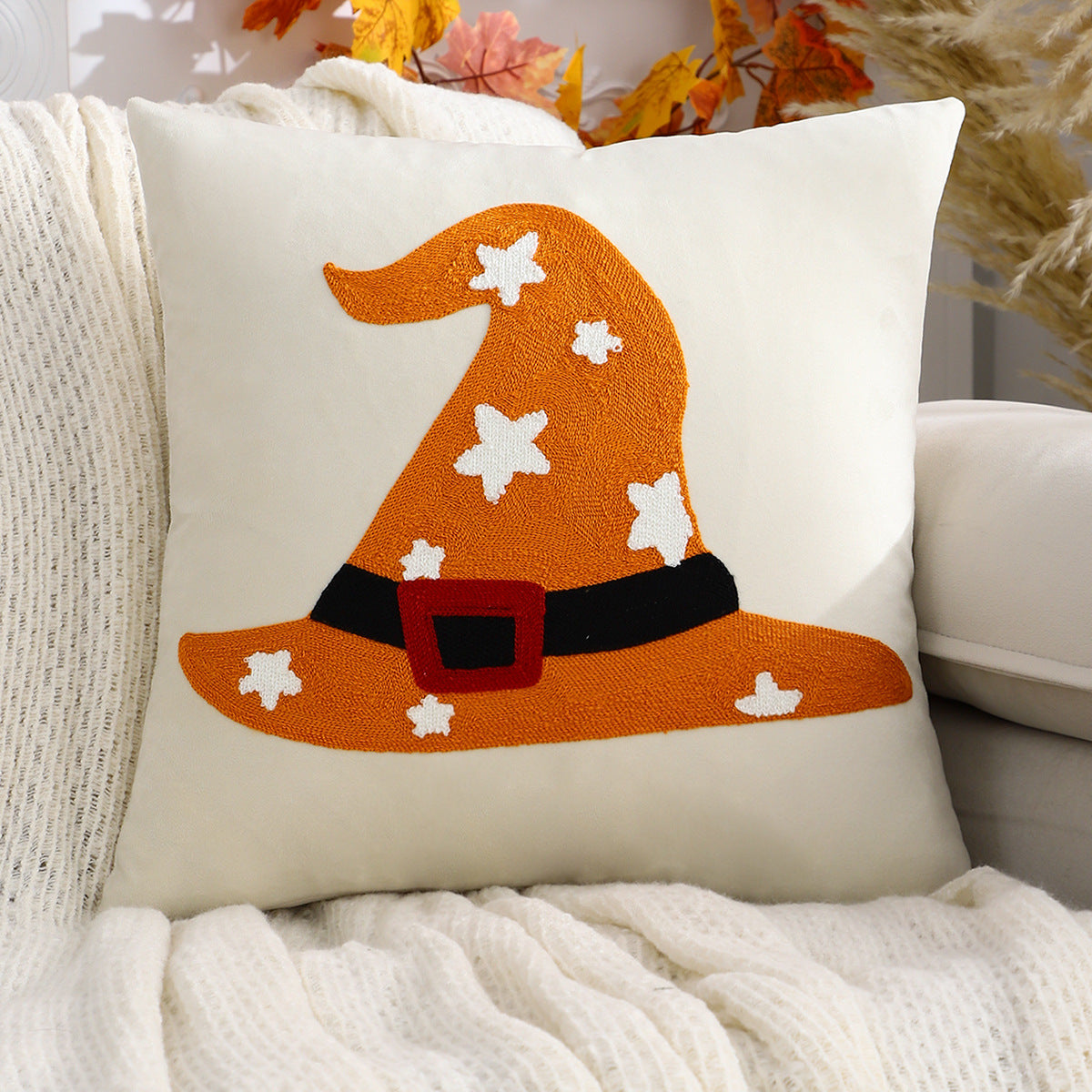 Halloween Velvet Cushion Covers