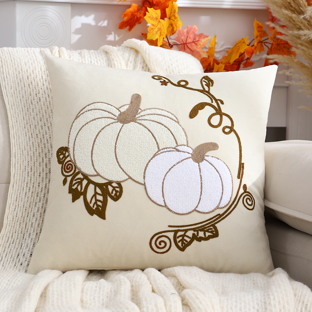 Halloween Velvet Cushion Covers