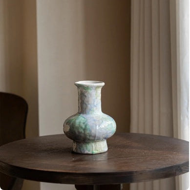 Hand-Painted Ceramic Vase