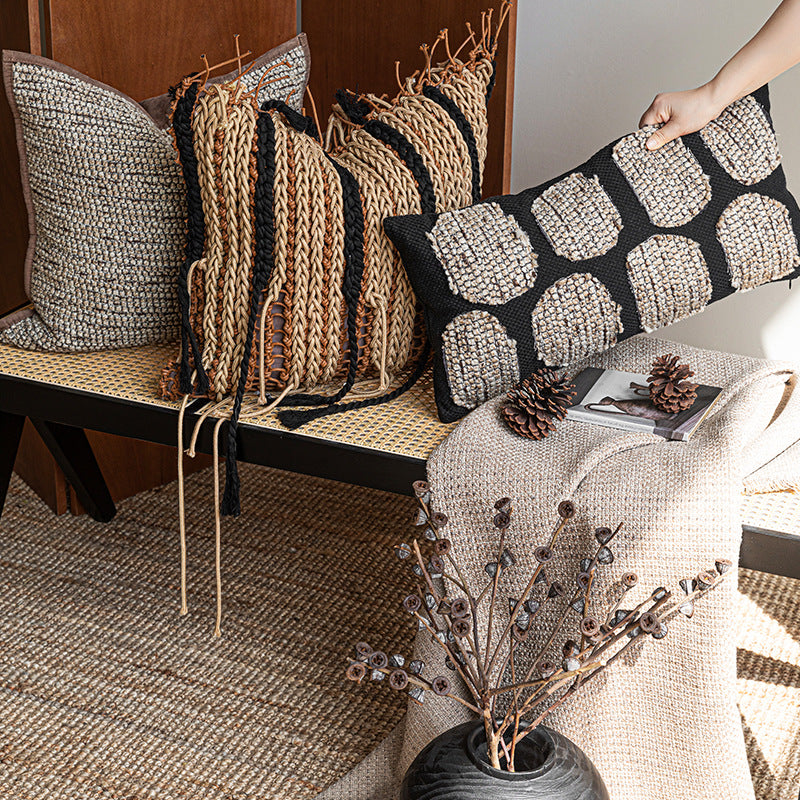 Textured Japandi Cushion & Throw Collection