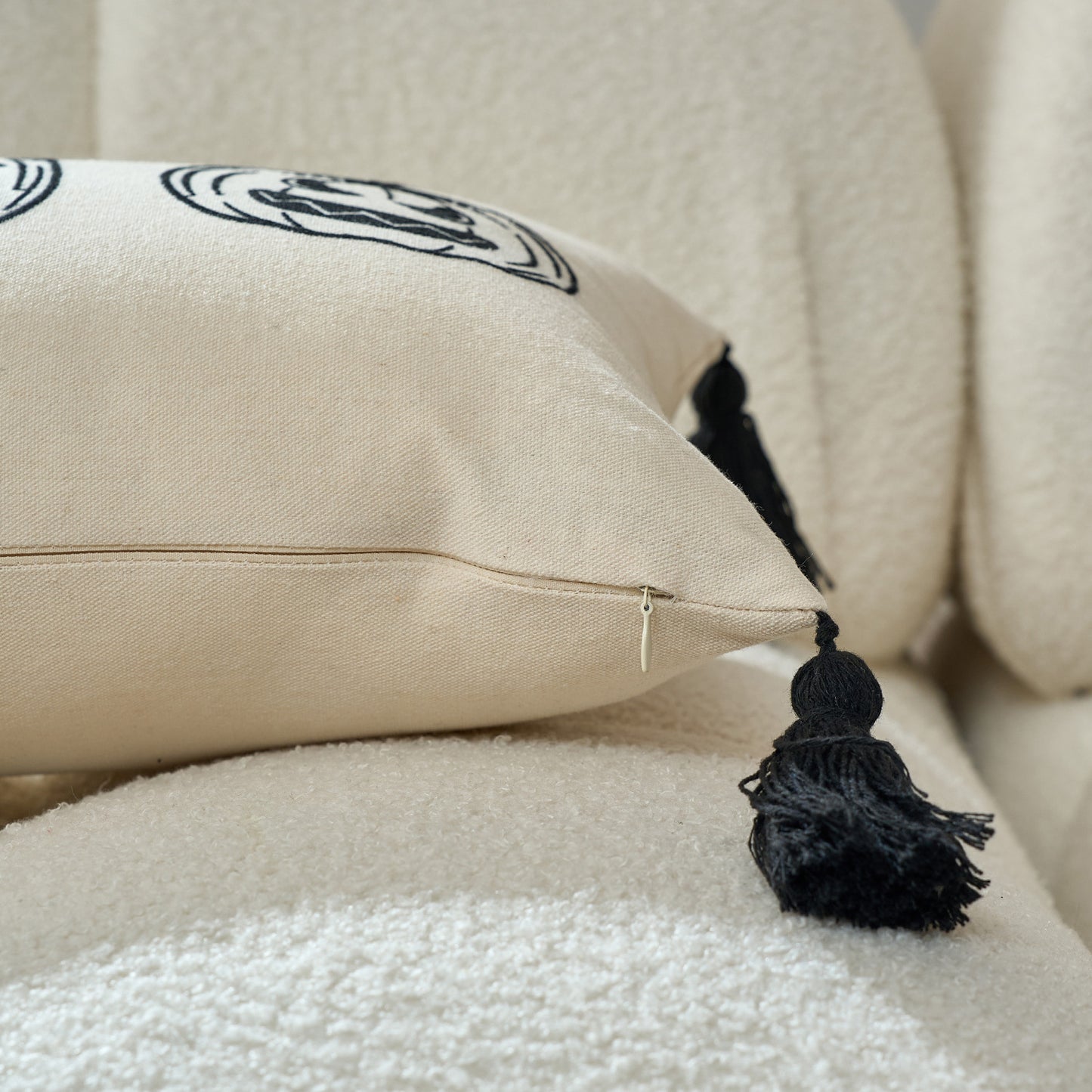 Halloween Ghost & Pumpkin Cushion Covers