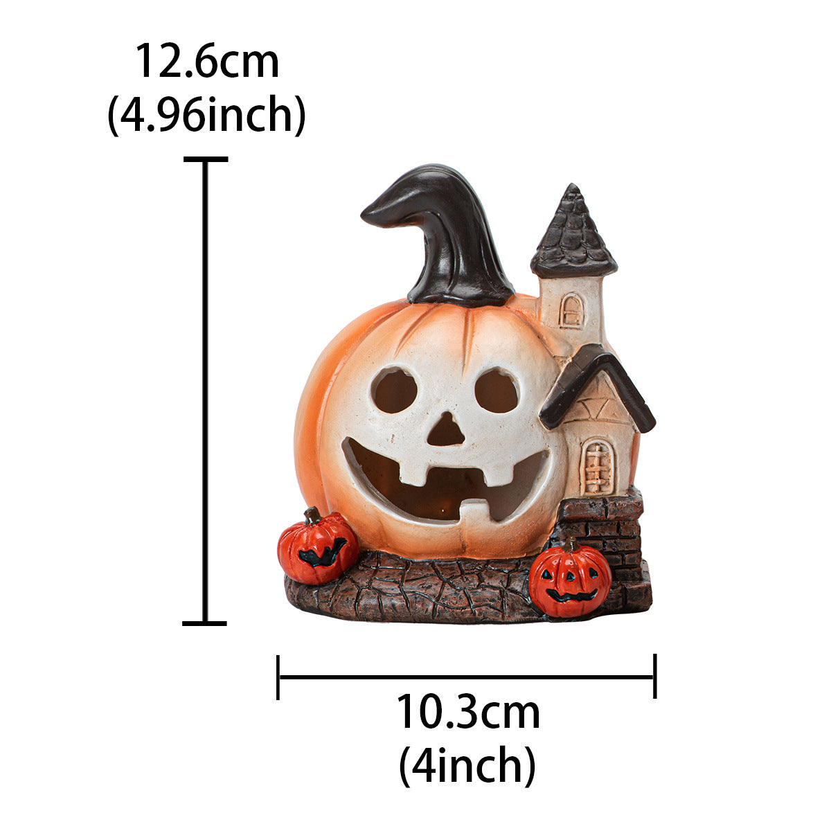 Halloween Pumpkin House Ornaments
