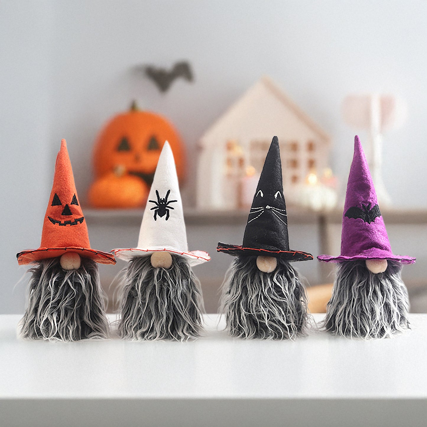 Halloween Gnome Tabletop Decorations