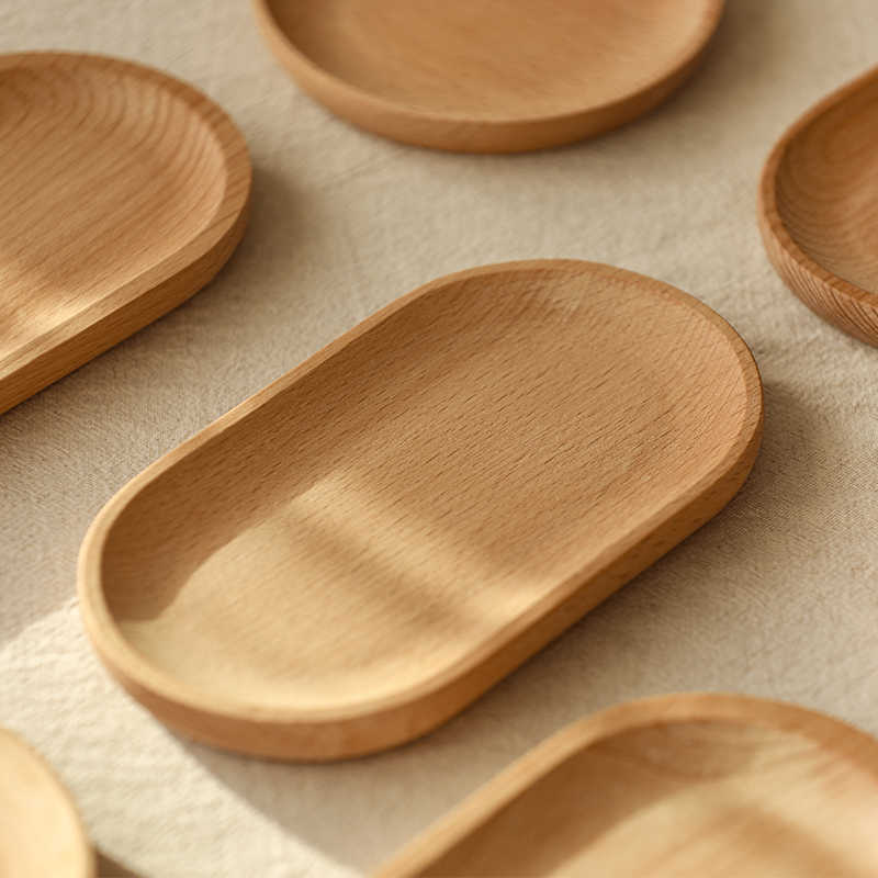 Japandi Wooden Small Tray