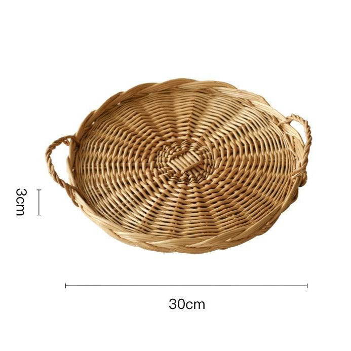 Willow Wicker Serving Tray