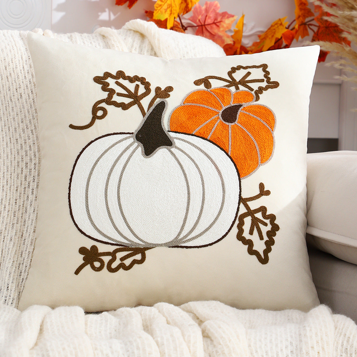 Halloween Velvet Cushion Covers