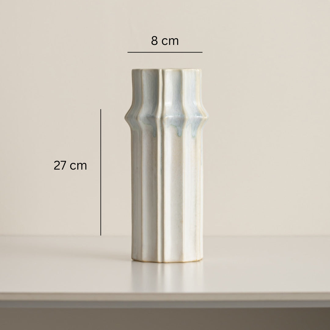 The Flute Ceramic Vase