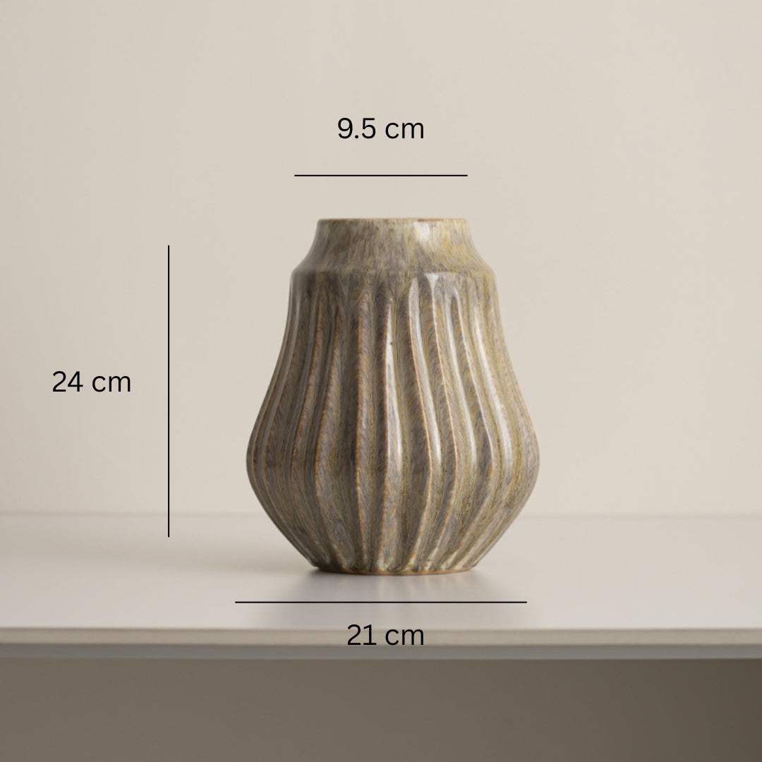 The Wave Ceramic Vase