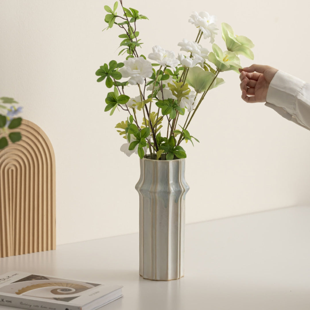 The Flute Ceramic Vase