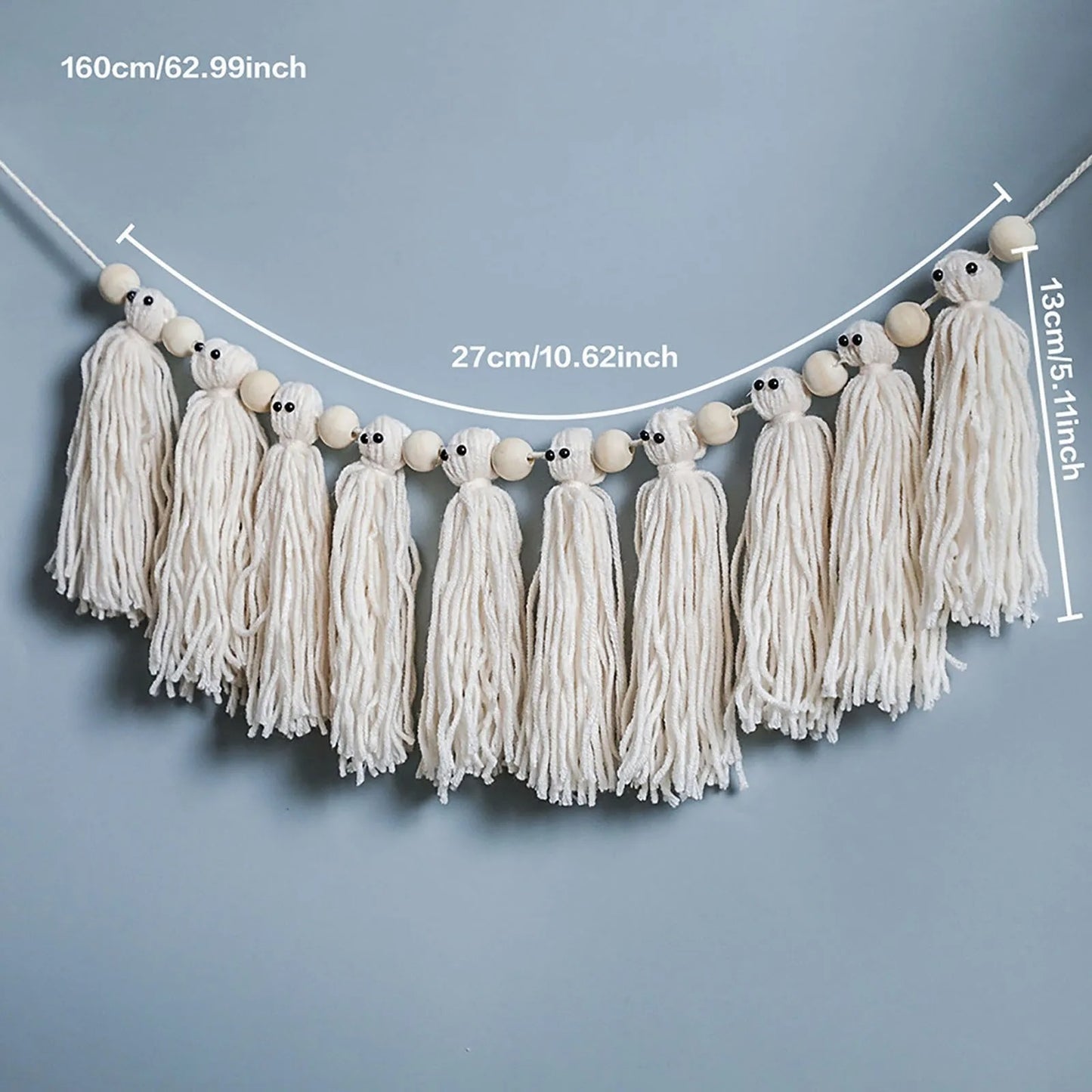 Ghost Tassel Garland