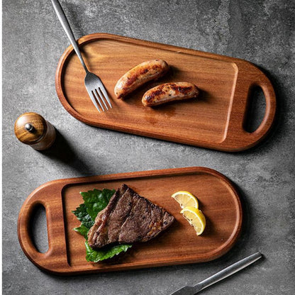 Oval Wooden Tray