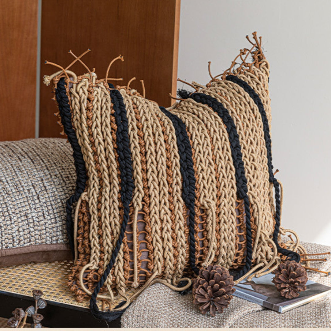 Textured Japandi Cushion & Throw Collection