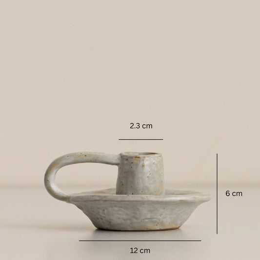 Loop Ceramic Candleholder