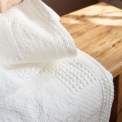 Tencel & Cotton Sand-Washed Throw Blanket