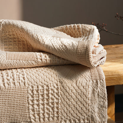 Tencel & Cotton Sand-Washed Throw Blanket