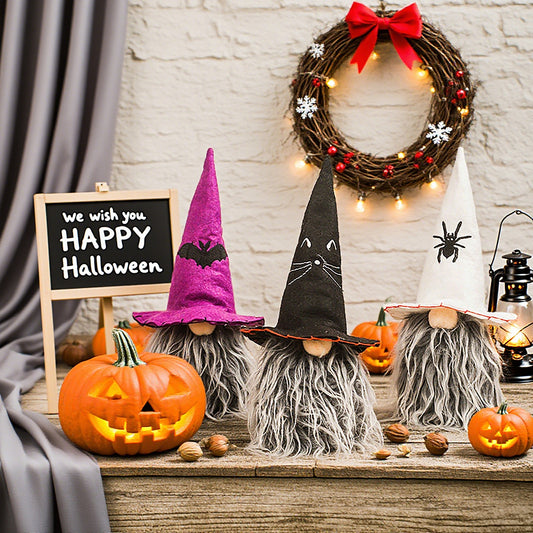 Halloween Gnome Tabletop Decorations