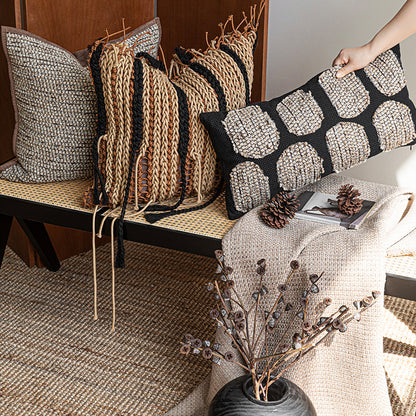 Textured Japandi Cushion & Throw Collection