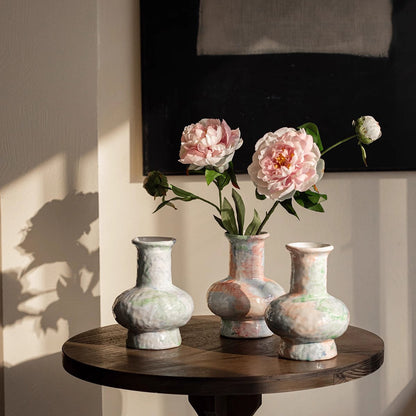 Hand-Painted Ceramic Vase