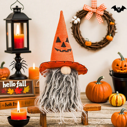 Halloween Gnome Tabletop Decorations