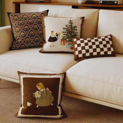 Festive Story Cushion Covers