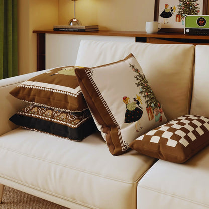 Festive Story Cushion Covers