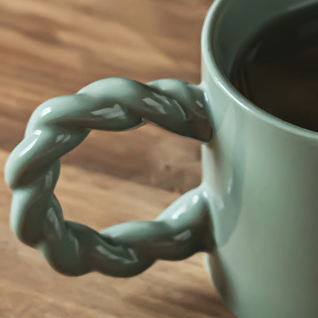 Twist Handle Mug