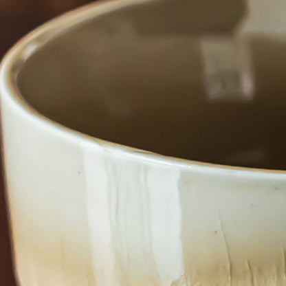 Two-Tone Ceramic Mug Set